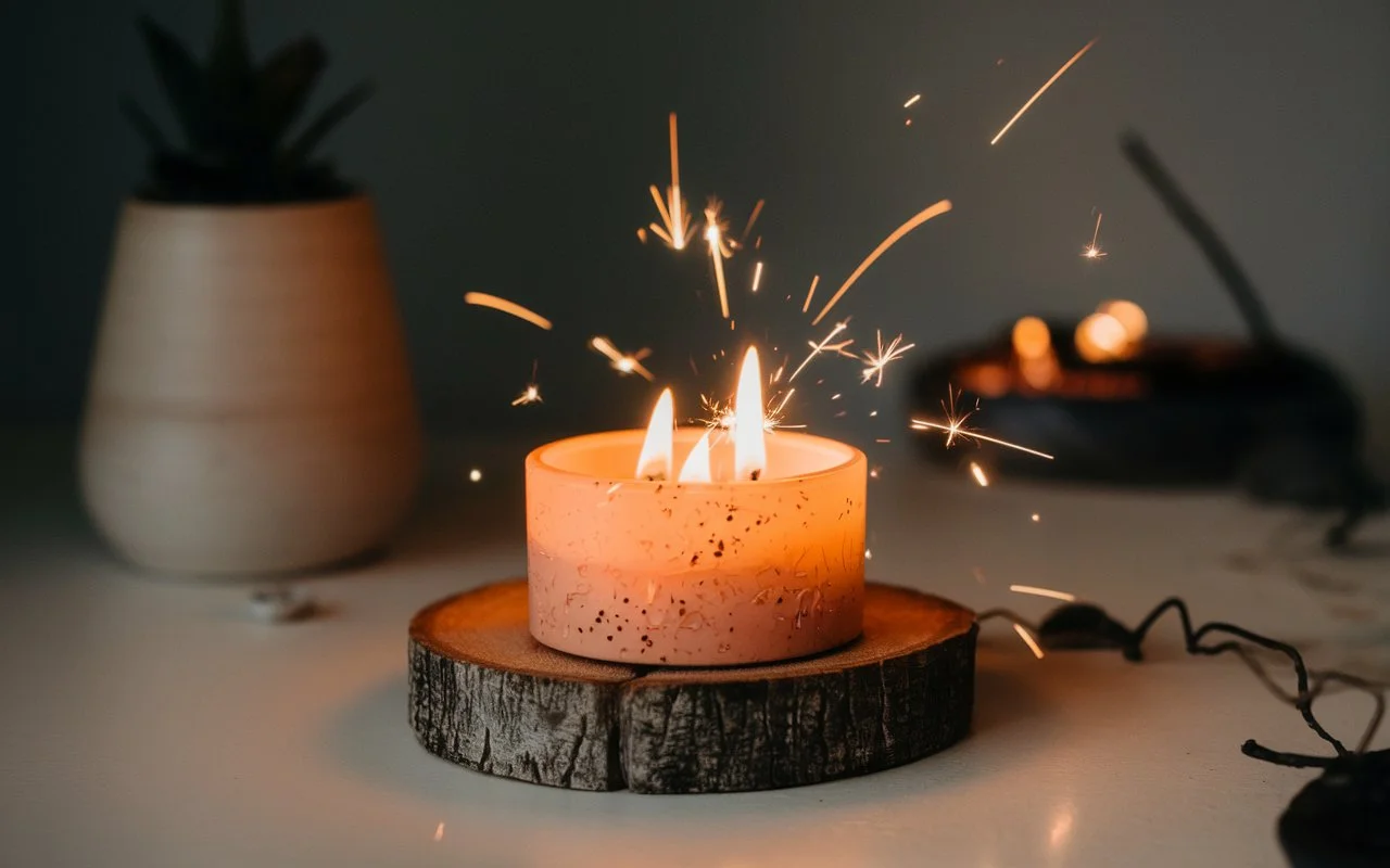 Unleashing the Magic of the Sparkspitter Candle: A Light that Dances with the Night